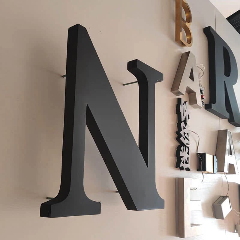 Aluminium Letters