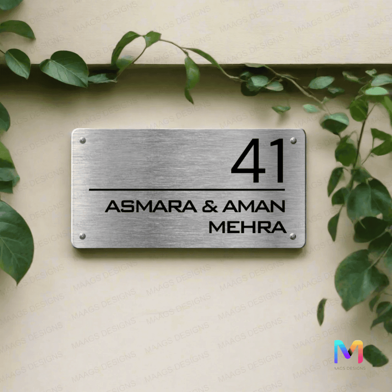 SS Name Plates