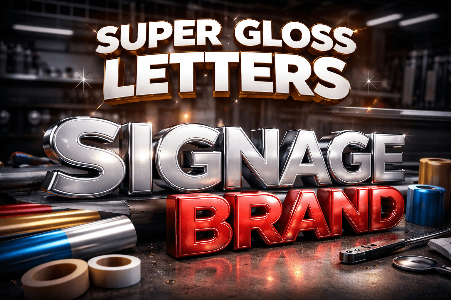 Super Gloss Letters